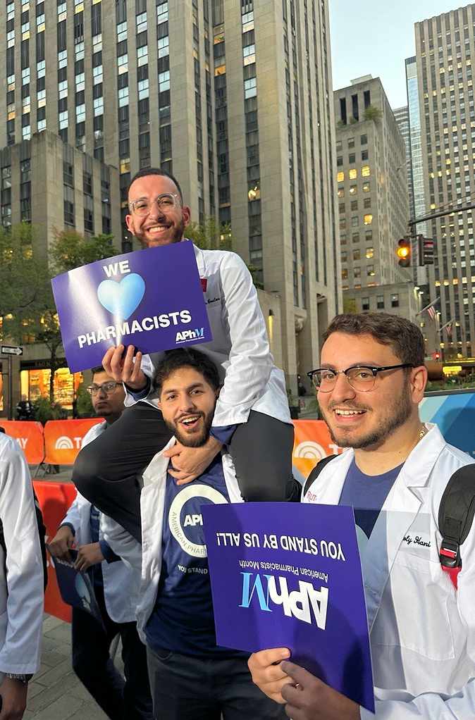 Second image of people celebrating American Pharmacists Month